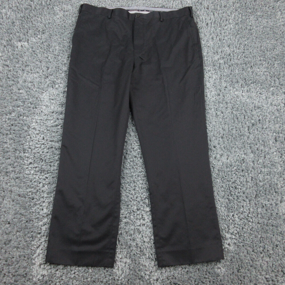Hart Schaffner Marx Pants Mens 38x30 Blue Basic Chino 37x29*